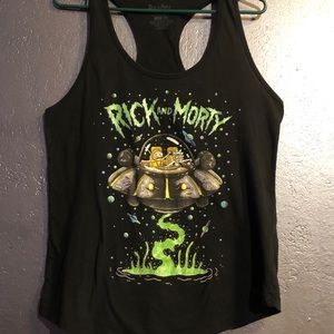 Ricky and Marty racer back tank plus